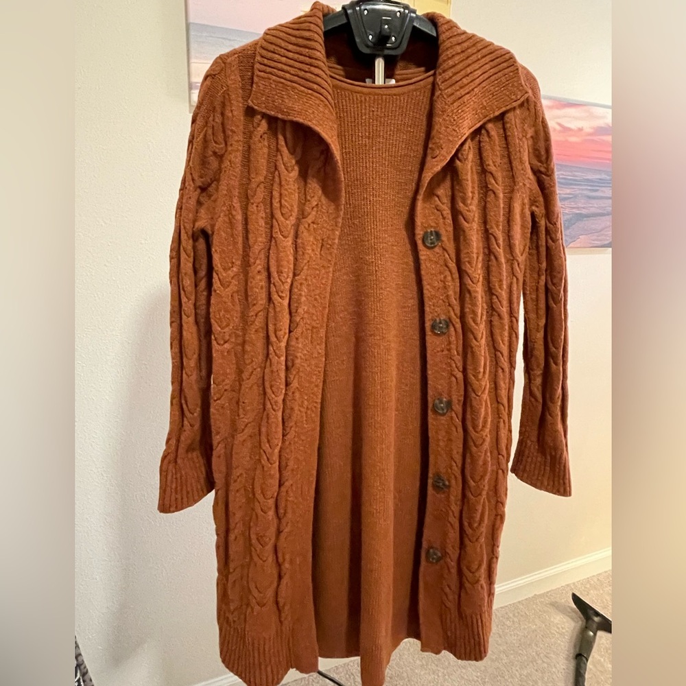 J Jill Sweater Dress & Sweater Set